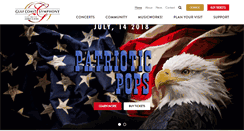 Desktop Screenshot of gulfcoastsymphony.org